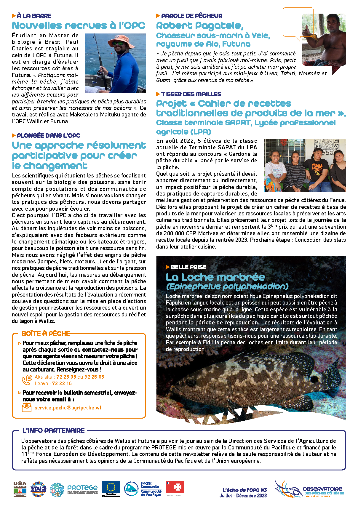 Newsletter 3 Observatoire des pêches côtières de Wallis et Futuna (calameo.com)