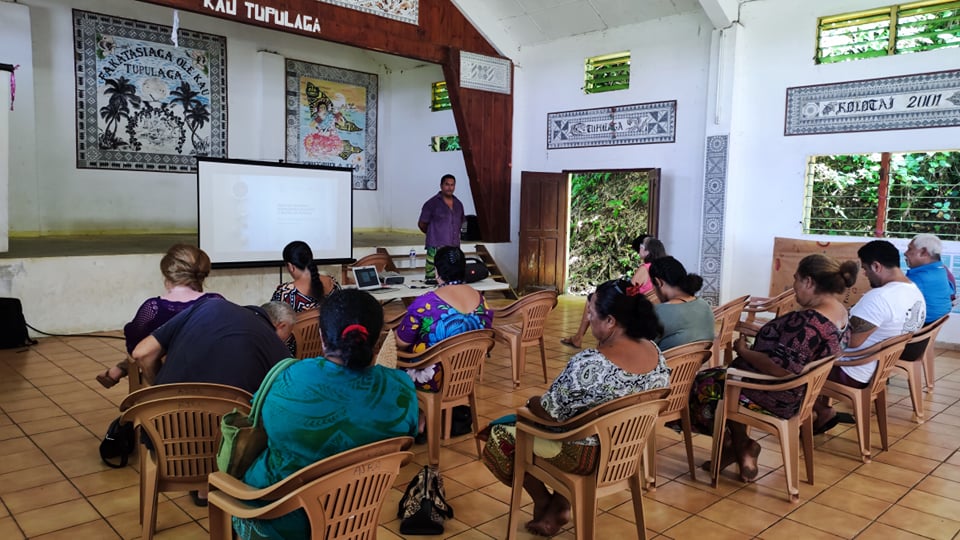 Territorial food workshop in Futuna