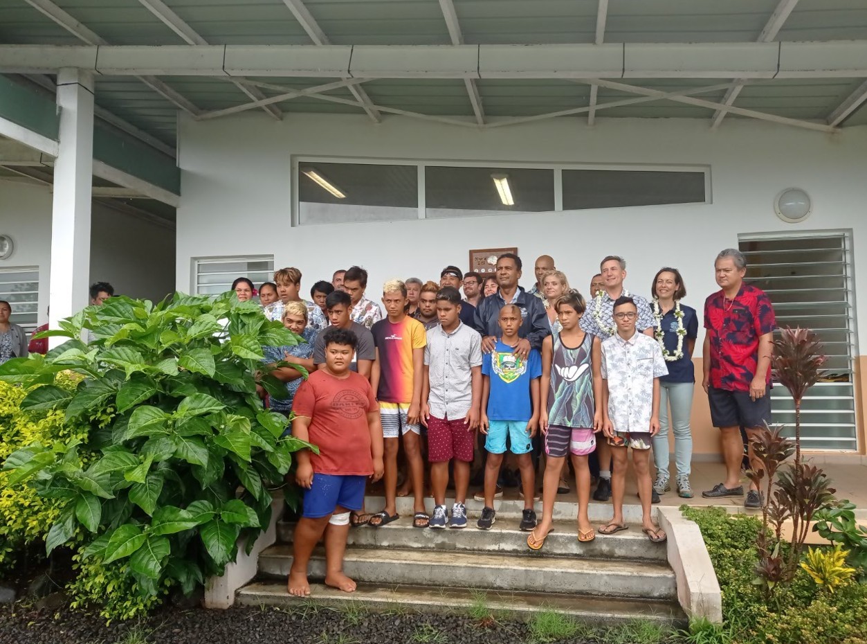 Visite de GO en Polynésie française - Expertise France