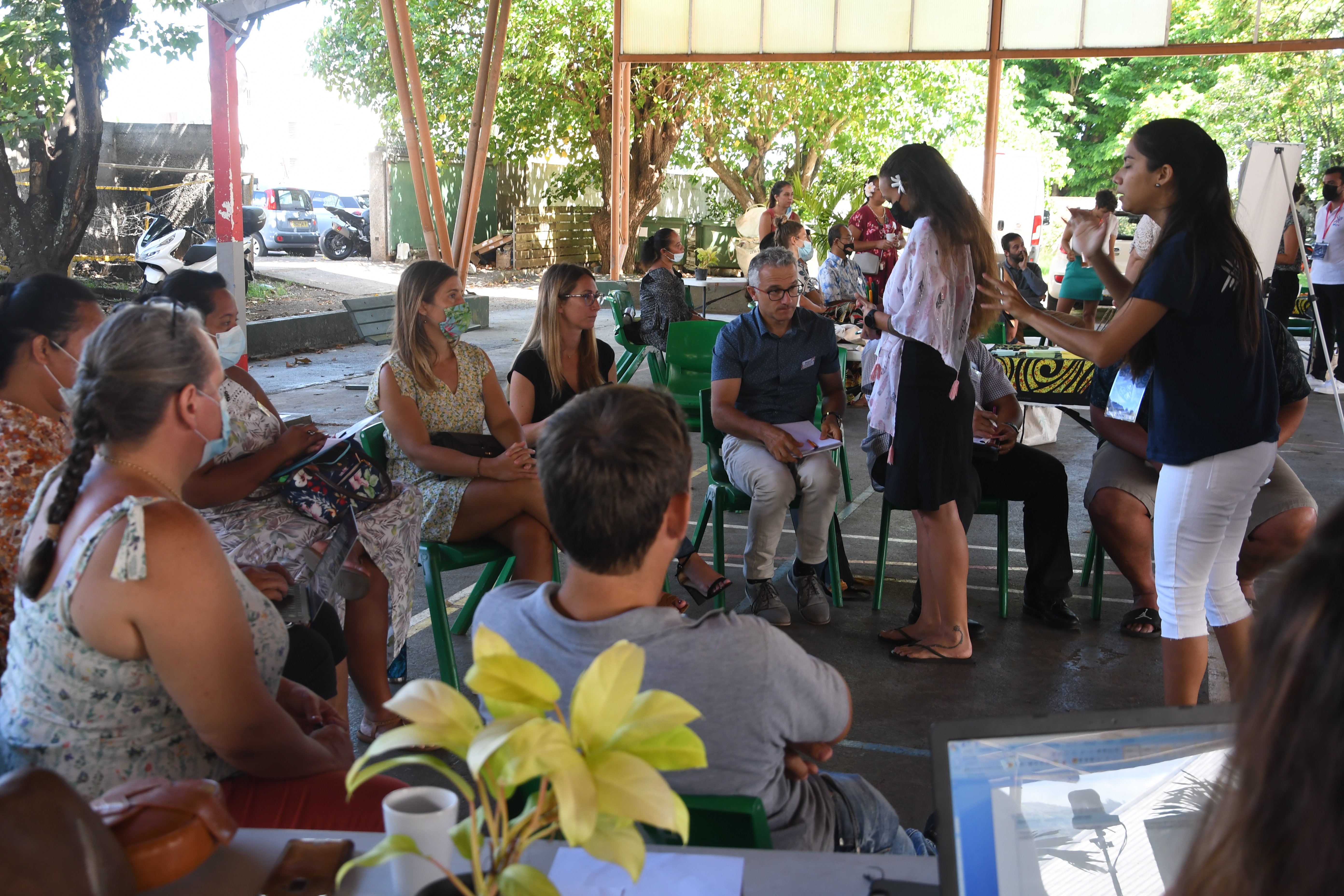 Atelier système alimentaire en Polynésie française 