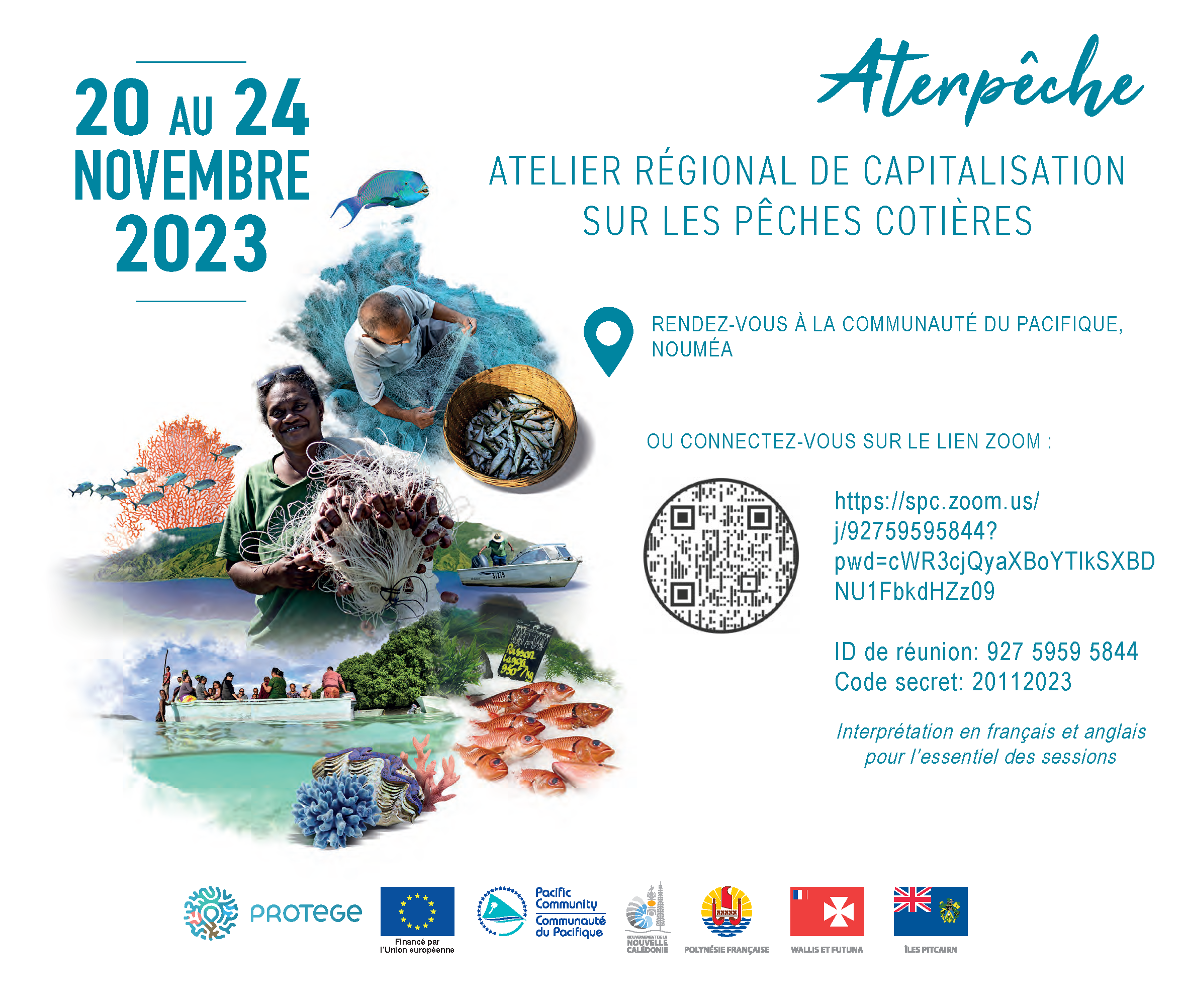 ATERPECHE, Coastal Fisheries Capitalization Workshop, PROTEGE, European Union, SPC