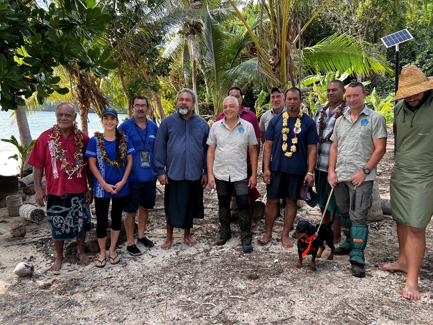 Reportage de Wallis-et-Futuna la Première à Nuku'atea le 17 octobre 2023, en présence de Faipule Vakalepu et Ilakelekele